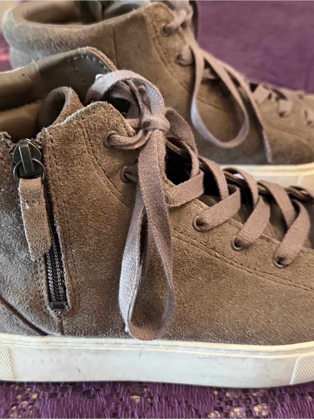 UGG Women's Suede High-Top Sneakers